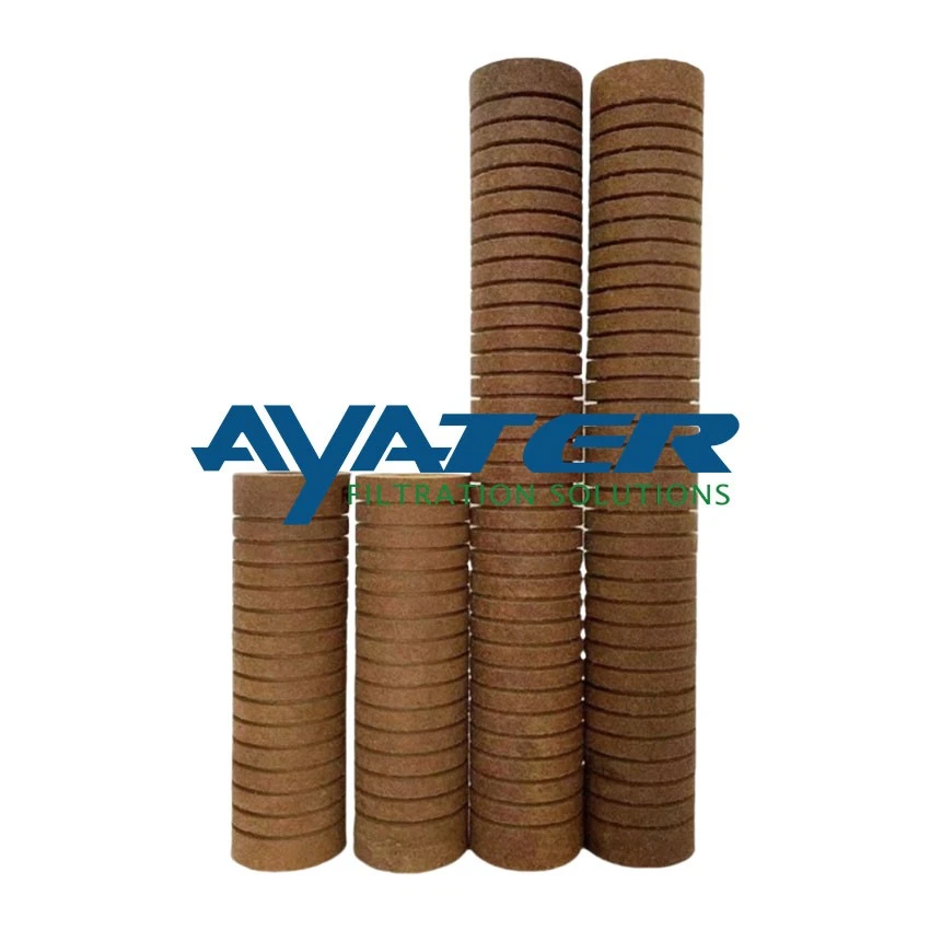 Grooved Resin Bonded Filter Cartridges factory
